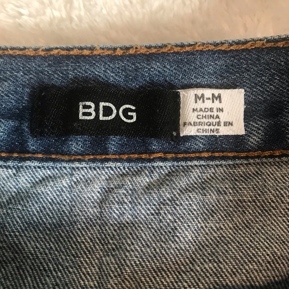 BDG blue denim skirt size Medium - Picture 5 of 9